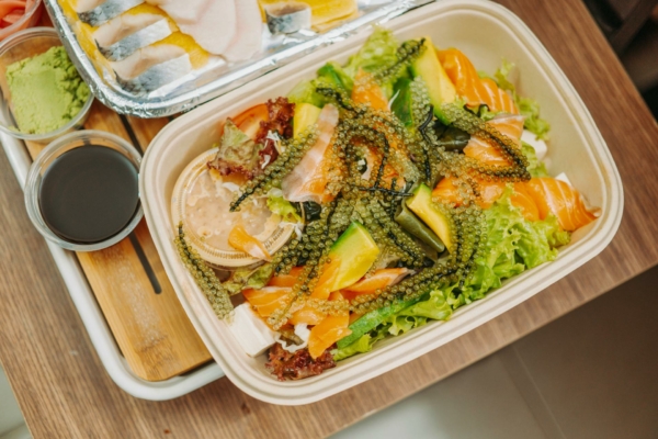 Contenitore di plastica per alimenti